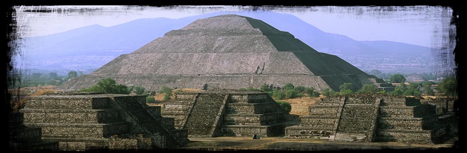 mayan temple pyramid of the sun teotihuacan hard trance