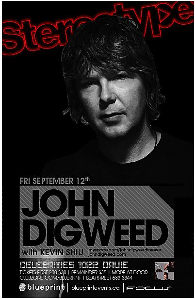 DJ John Digweed Vancouver 2008 Club Night